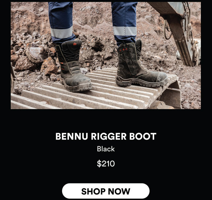 Bennu Rigger Boot - Black